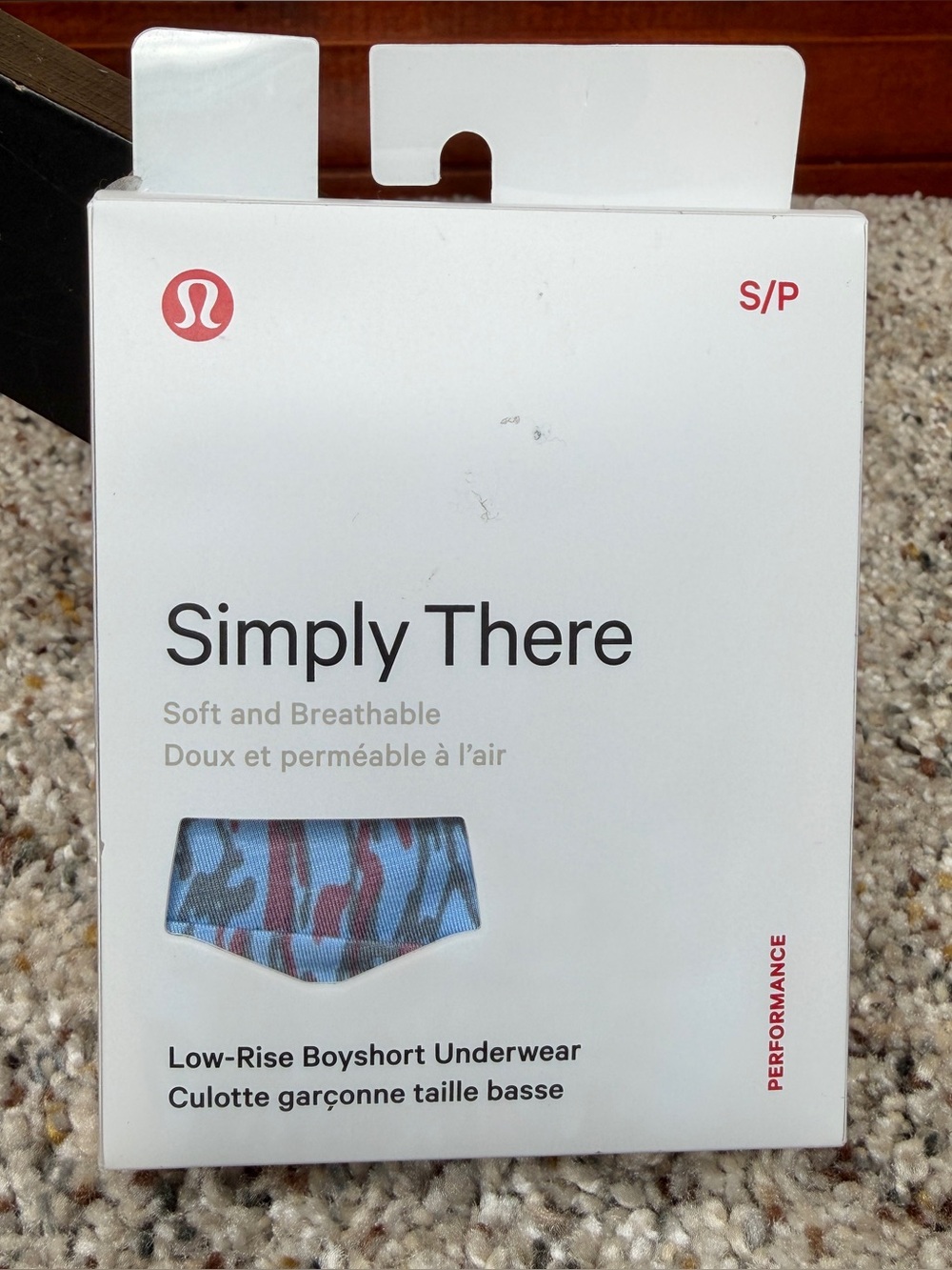 Lululemon Simply There Low Rise Boyshort Underwear Panties Small S W9FC9S NWT